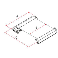 Fiamma F80L 600 Awning Polar White - Royal Blue (07840M01Q)