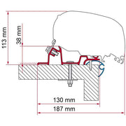 Fiamma Adapter Caravan Standard 450 (98655Z183)