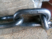 Chain 18mm galvanised short link - Sold per Metre
