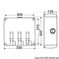 Window cleaning system 9.7 l 2 pumps 12 V