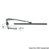 Hand-operated winshield wiper 280 mm