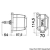 Windshield wiper w/ telescopic arm 300/350 mm