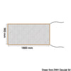 Fly screen for entrance 900x1800