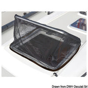 Flyscreen mesh for outdoor hatches 720 x 720 mm