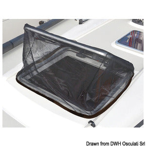 Flyscreen mesh for outdoor hatches 720 x 720 mm