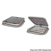 Blind with flyscreen 600 x 600 mm