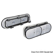 Blind w/ flyscreen 230x490mm single 230x700double