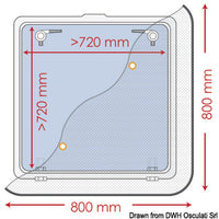 Flyscreen 800 x 800 mm