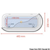 Flyscreen 490 x 230 mm