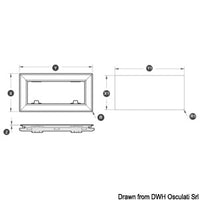 LEWMAR flush portlight 4