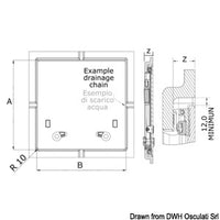 LEWMAR Flush Hatch 60