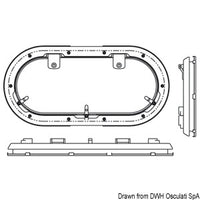 BOMAR Flagship oval hatch 216 x 444 mm