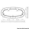 BOMAR Flagship elliptical hatch 418 x 200 mm