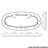 BOMAR Flagship elliptical hatch 418 x 200 mm