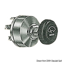 Two-speed windshield wiper control switch