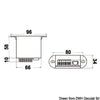 Switch for 2 windshield wipers 4 A
