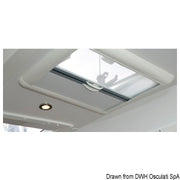 Oceanair roller blind and flyscreen for Lewmar 20