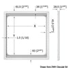 Oceanair roller blind and flyscreen for Bomar 1080
