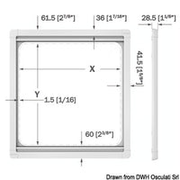 Oceanair roller blind and flyscreen for Bomar 1080