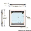OCEANAIR SkyScreen Pleated f. Lewmar 44