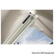 Oceanair roller blind 660 x 320 mm White roller hardware