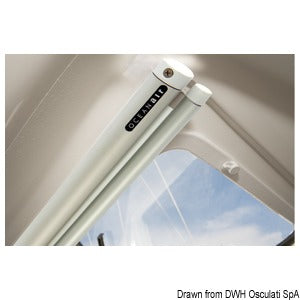 Oceanair roller blind 380 x 280 mm White roller hardware