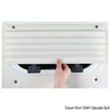 Oceanair pleated shade 381 x 305 mm cream