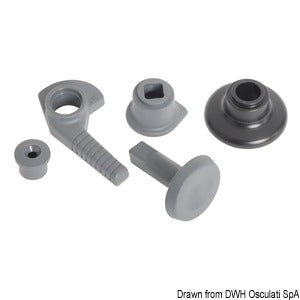 Lever kit left LEWMAR Low Profile