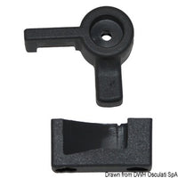 Left locking lever for LEWMAR portlights from 1982 to 1998
