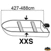 Boat cover Covy Line size XXS 427-488 cm - 210D Silver colour - Size XXS - Boat length 427-488 cm - Dinghy length cm- [O2218488]