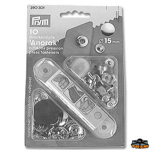 Riveting buttons, nickel plated Trem E0390301