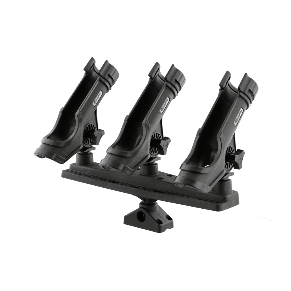 Scotty 256 Triple Rod Holder with 3 x 230 Rod Holders