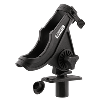 Scotty 281 Baitcaster/Spinning Rod Holder, Black w/244