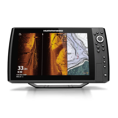 HELIX 12 Fish Finder & GPS Chart Plotter CHIRP 2D, MEGA DI+, MEGA SI+ G4N 411970-1