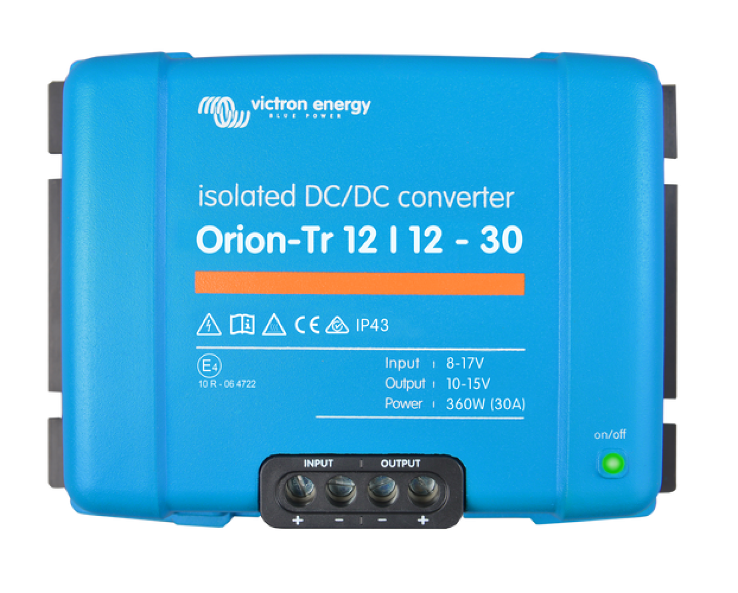 Victron Orion Isolated DC-DC converter. 12v input, 12v output. 360W.