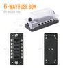 DC Fuse Box - 6way (Compact)
