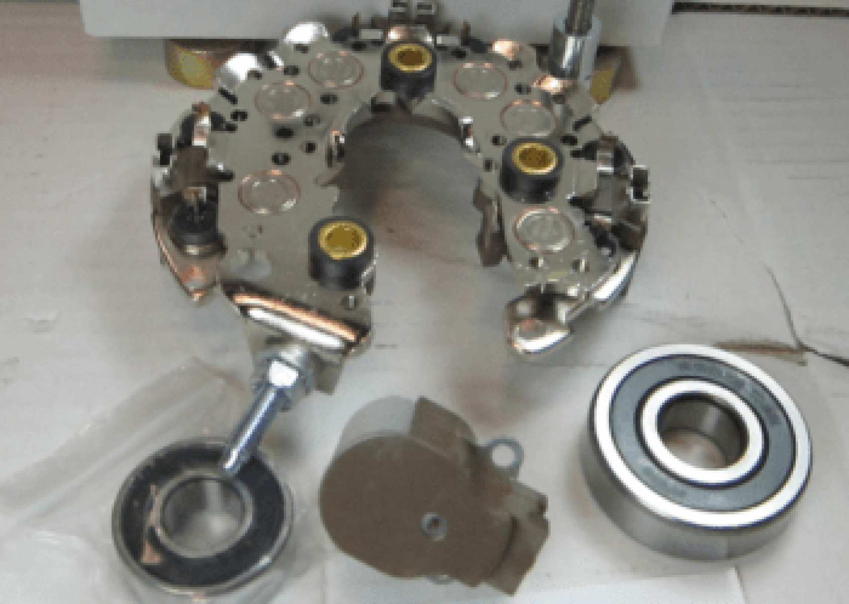 Offshore Repair Kit, AT Series, 165a, 12v, (incl bearings, brushes, rectifier)