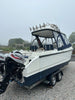 Thai Cat  7m Power Catamaran Twin 30hp Mariner Large Bespoke Road Trailer Plus Plus