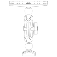 Scotty 2.25" Ball System Base