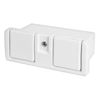 Locker with cup holders