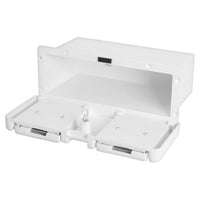 Locker with cup holders