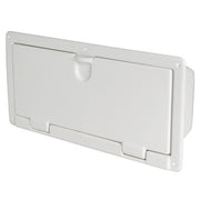 Peak white polished ABS 540 x 244 x 116 mm