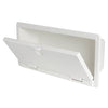 Peak white polished ABS 540 x 244 x 116 mm