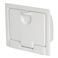 Peak white polished ABS 220 x 195 x 70 mm