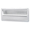 Side pocket white ABS 540 x 244 x 120 mm
