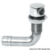 90° Fuel vent mirror polished SS 16 mm