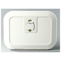 White locker w/lid 280 x 180 mm B-front