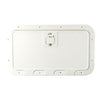 White inspection hatch removable lid 350 x 600mm