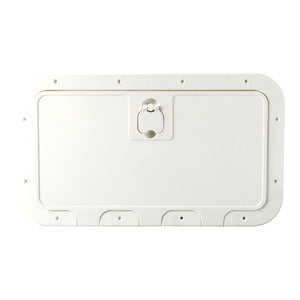 White inspection hatch removable lid 350 x 600mm