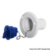 Nylon/fiberglass WATER plug light blue 38 mm